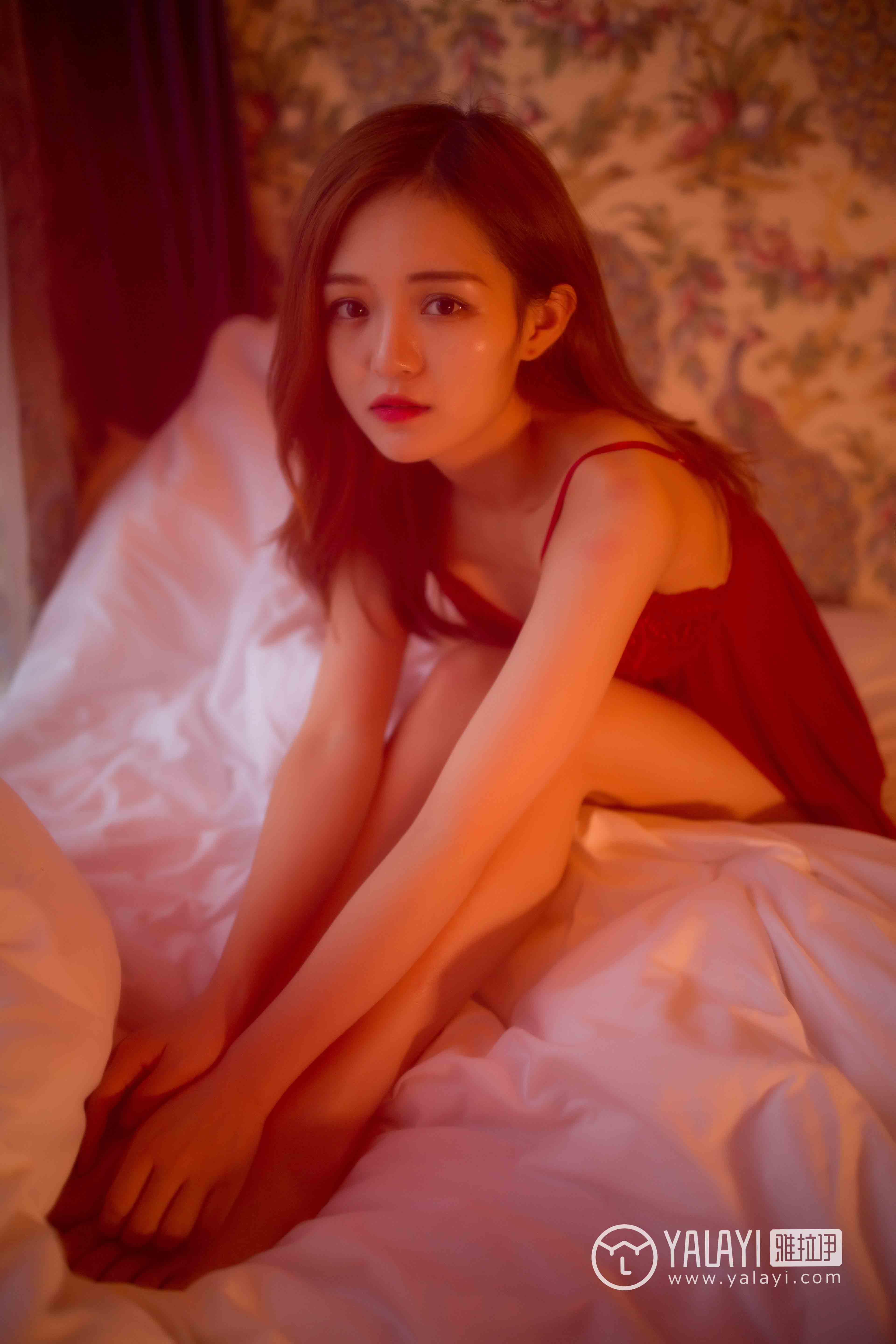 [YALAYI雅拉伊]2018.08.09NO.044遗落红紗赵欣怡插图5